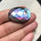 サムネイル： Labradorite Faceted Cabochon 1 Piece Size 32 MM Approx