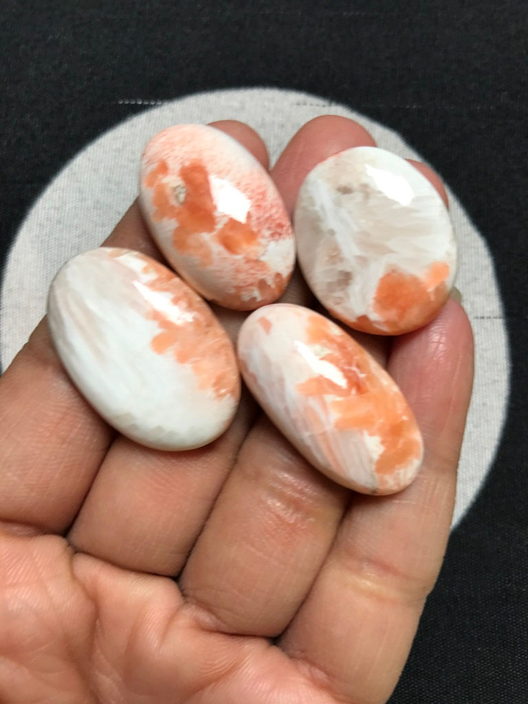 Миниатюра: Scholarsite Cabochon 4 Piece Size 29-25 MM Approx