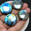 Миниатюра: Labradorite Cabochon 4 Piece Size 27-24 MM Approx