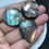 Thumbnail: Labradorite Faceted Cabochon 3 Piece Size 31-25 MM Approx