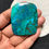 Thumbnail: Chrysocolla Cabochon 1 Piece Size 50 MM Approx