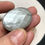 サムネイル： Grey Faceted Moonstone Cabochon 1 Piece Size 35 MM Approx