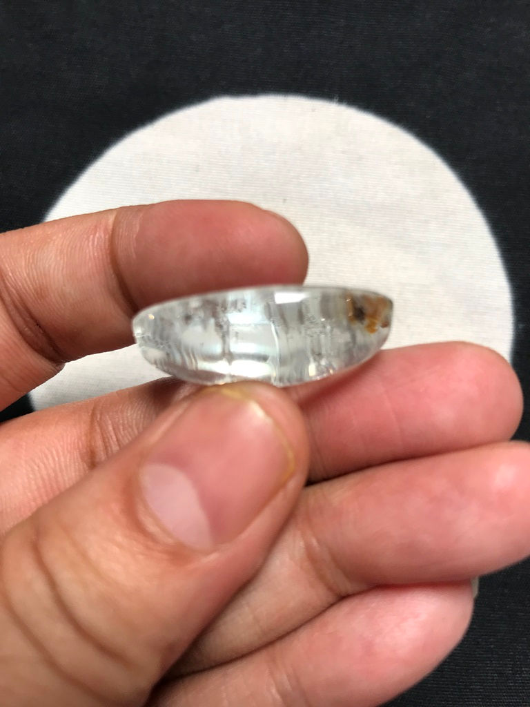 縮圖：Blue Topaz  Cabochon 1 Piece Size 28 MM Approx