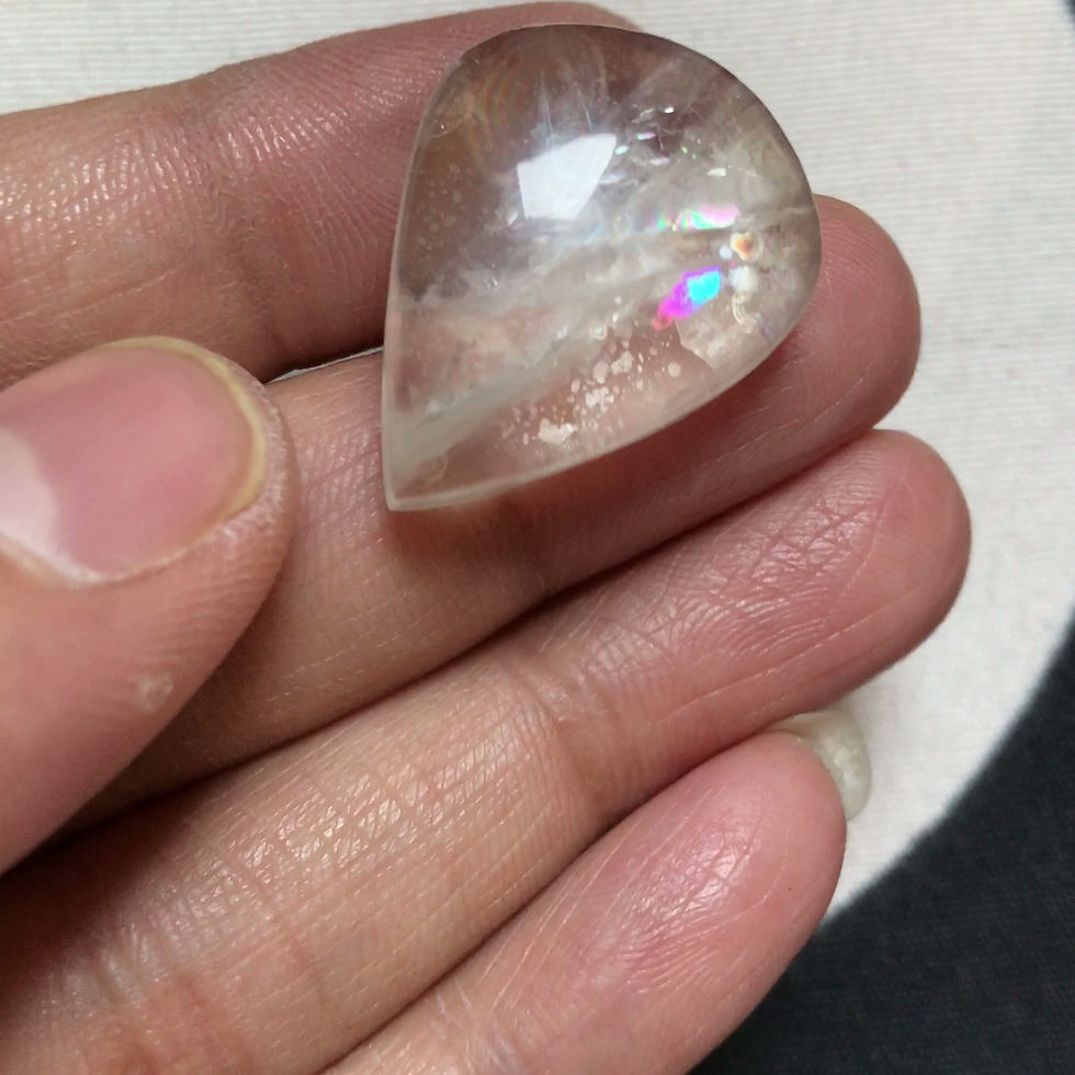 Thumbnail: Aquamarine  Cabochon 1 Piece Size 25 MM Approx