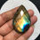Миниатюра: Labradorite Faceted Cabochon 1 Piece Size 47 MM Approx