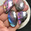 サムネイル： Labradorite Faceted Cabochon 4 Piece Size 36-30 MM Approx