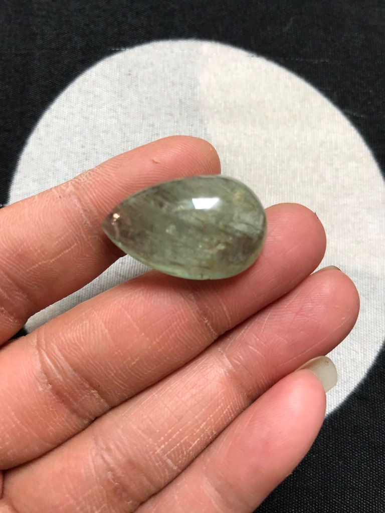 サムネイル： Oregon Sunstone Cabochon 1 Piece Size 25 MM Approx