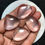 Thumbnail: Rose Quartz Cabochon 4 Piece Size 28-25 MM Approx