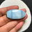 Thumbnail: Blue Opal Cabochon 1 Piece Size 40 MM Approx