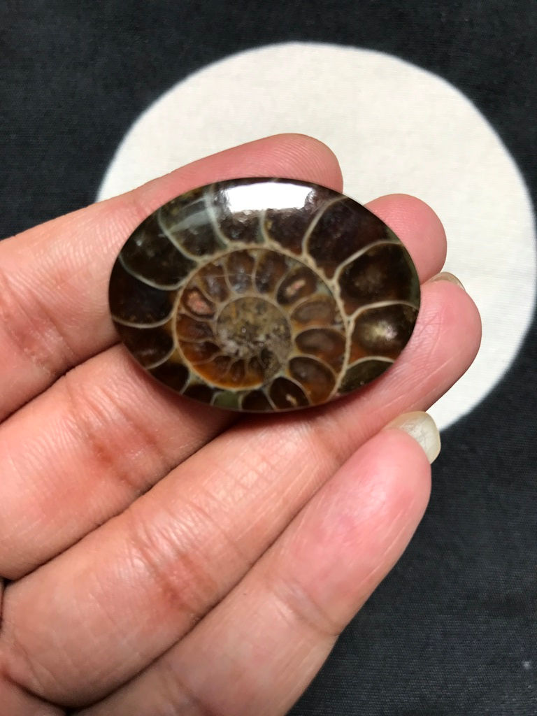 サムネイル： Gemstone Cabochons 1 Piece Size 35 MM Approx