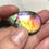 Thumbnail: Labradorite Cabochon 1 Piece Size 35 MM Approx