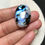 Miniature : Rainbow Moonstone Cabochon 1 Piece Size 31 MM Approx