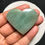 Miniature : Aquamarine Heart Shape Cabochon 1 Piece Size 46 MM Approx