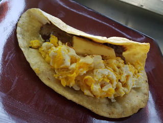 Vegetarian Egg Taco