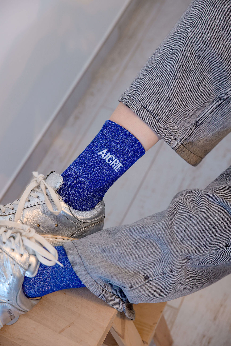 Miniature : Paire de chaussettes motif : Aigrie