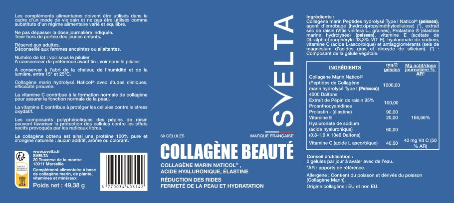 Miniature : Collagène Beauté Réduction des rides