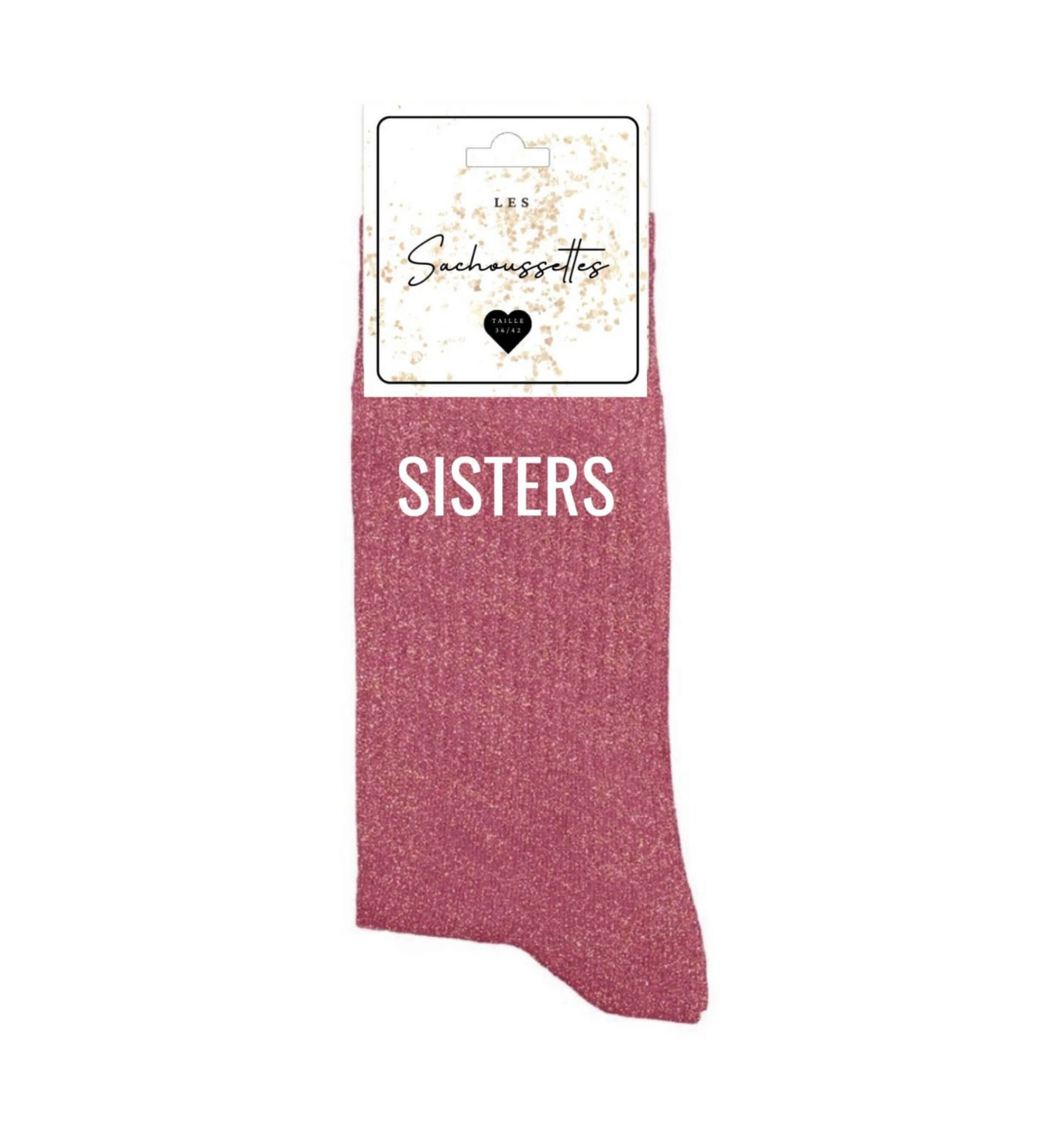 Paire de chaussettes motif : Sisters