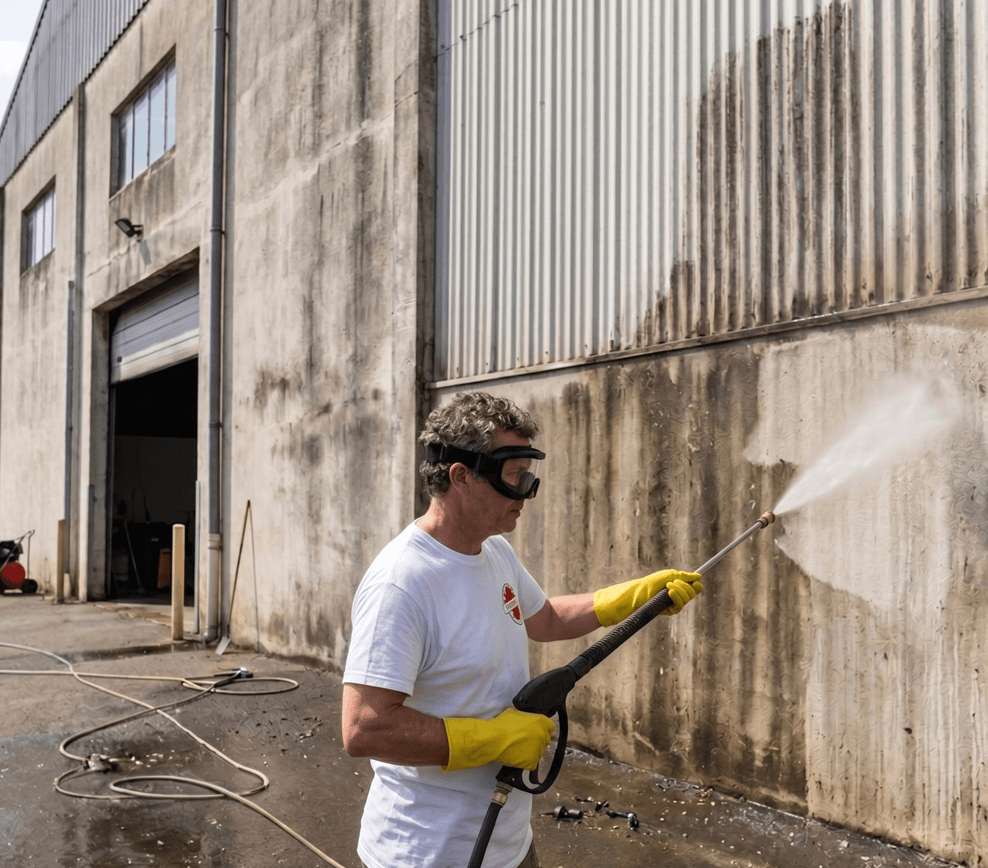 Nettoyage industriel des quais de chargement et zones logistiques extérieures à Vitrolles et dans les Bouches-du-Rhône