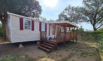 Mobil-home à louer. Empl E11 - Camping du Mar-Estang (66)