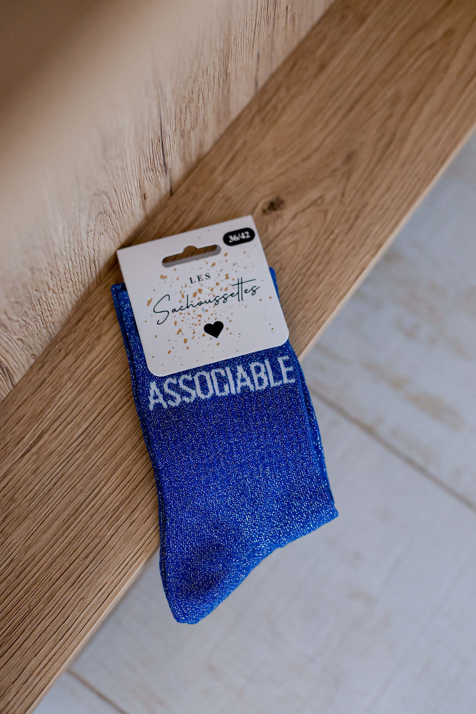 Miniature : Paire de chaussettes motif : Associable