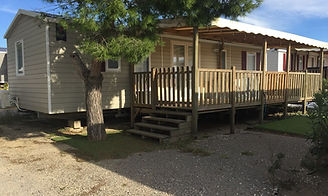 Mobil-home à louer. Empl 712 - Camping du Mar-Estang (66)