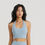 Thumbnail: Nude Feel Halter Yoga Vest with Built-in Bra