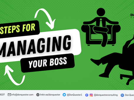 11 STEPS FOR MANAGING YOUR BOSS