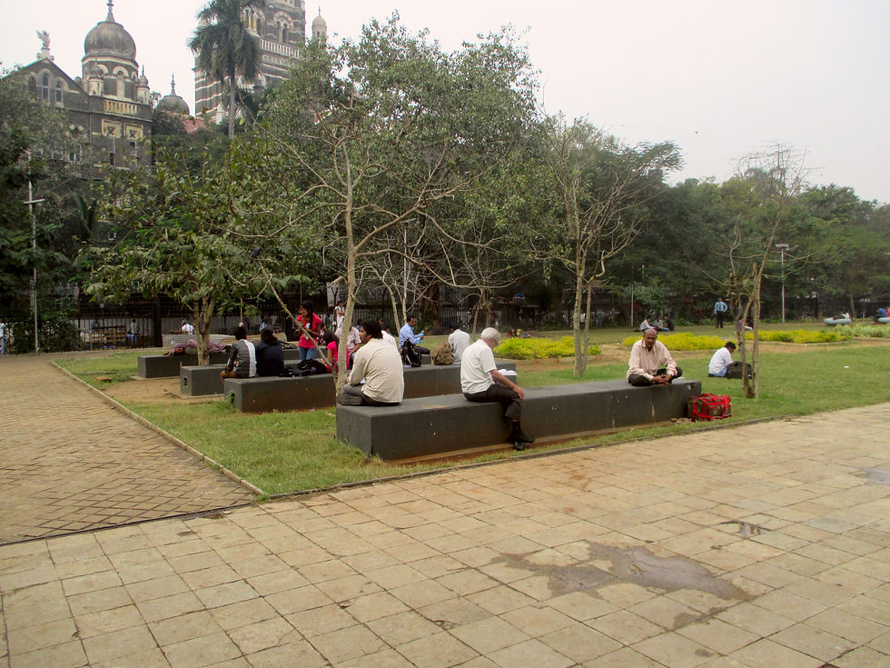 Benches in Park