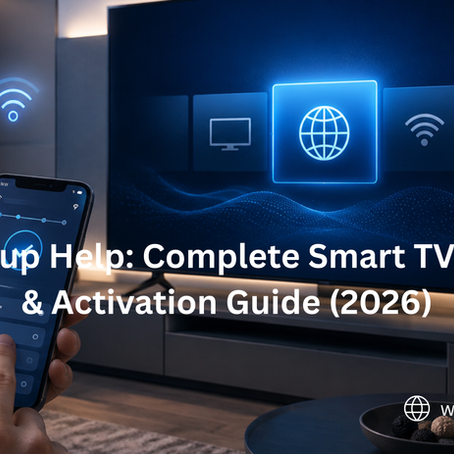 TV Setup Help: Complete Smart TV Setup & Activation Guide (2026)