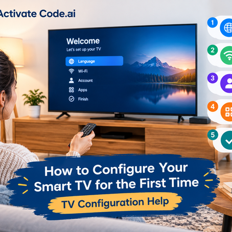 How to Configure Your Smart TV for the First Time | TV Configuration Help