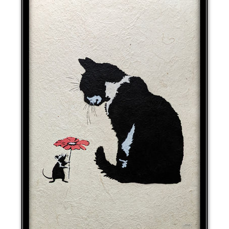 "Blooming Friendship" - Himalayan Paper
