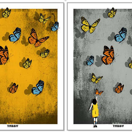“Butterfly Girl” Print