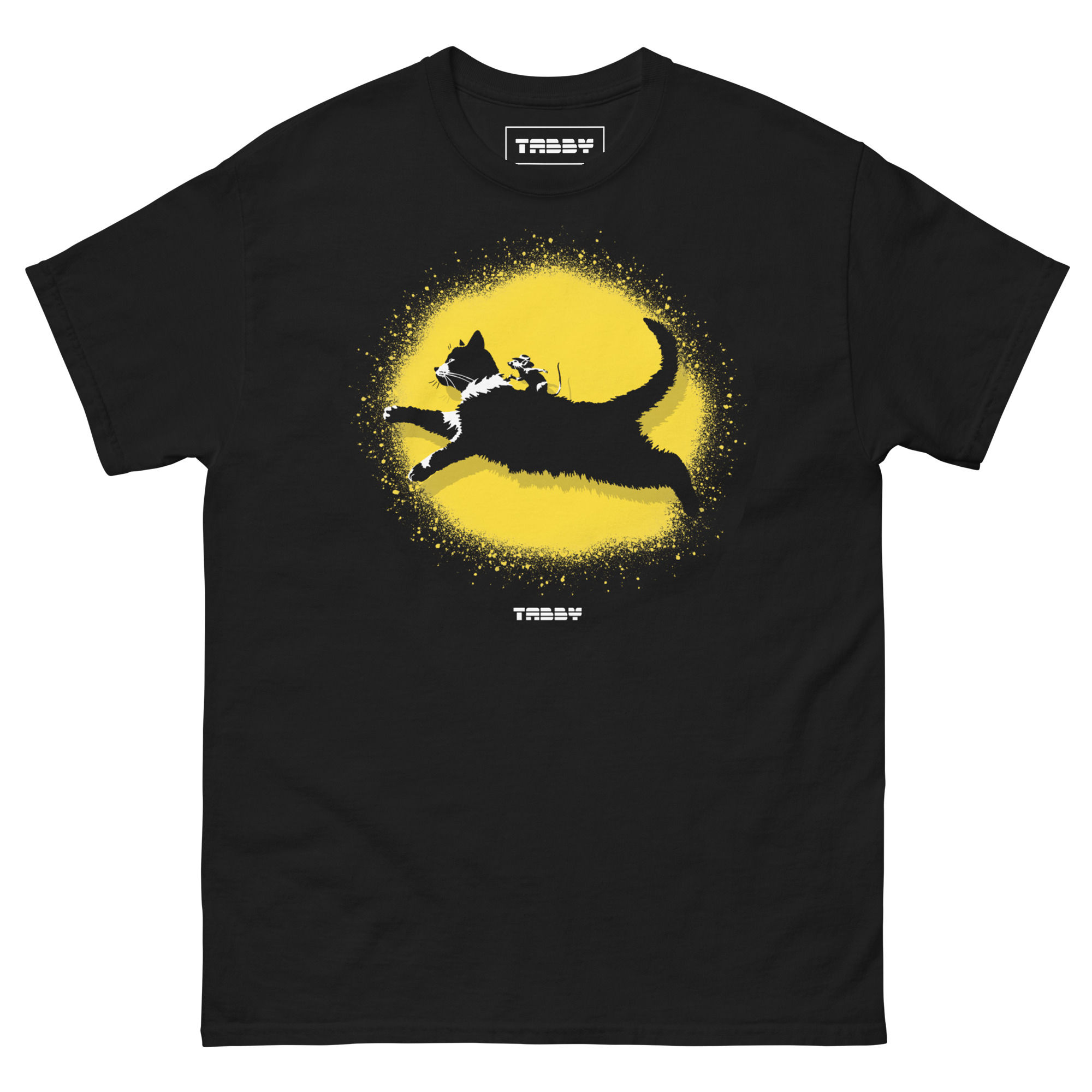 Cowboy Cat Splatter