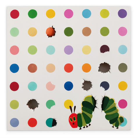The Very Hungry For Art Caterpillar