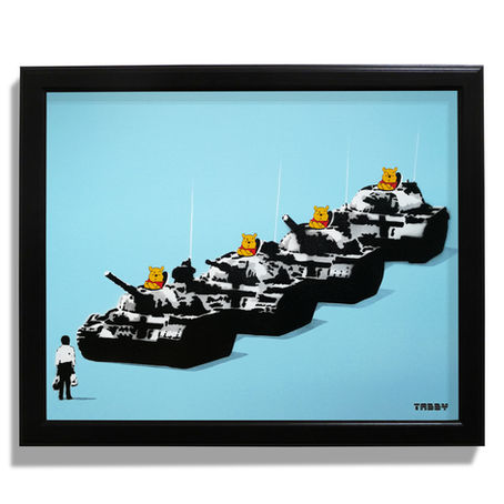 Tiananmen Bear - Canvas panel release
