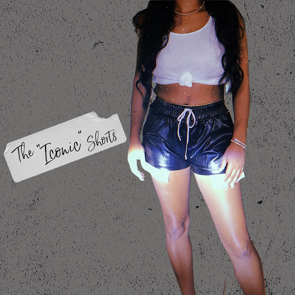 Iconic Leather Shorts