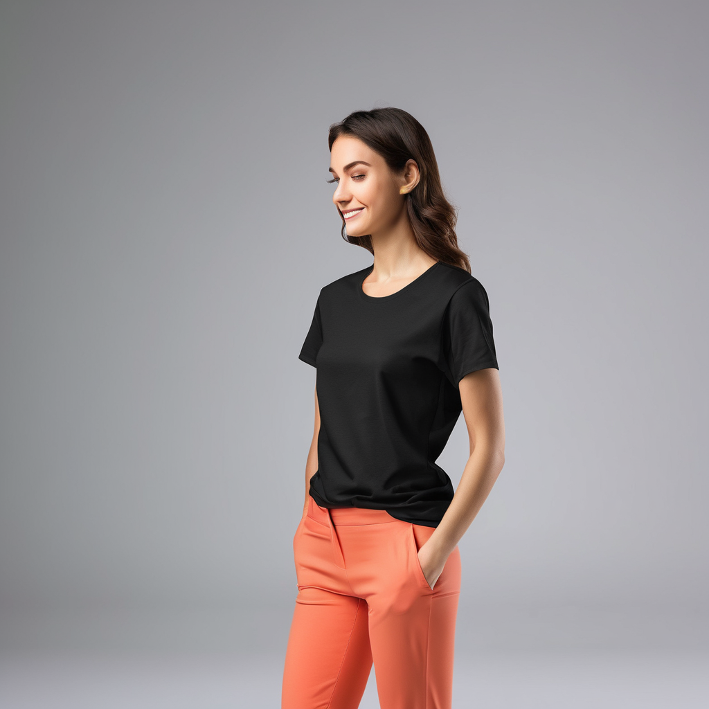Camiseta Minimalista Negra