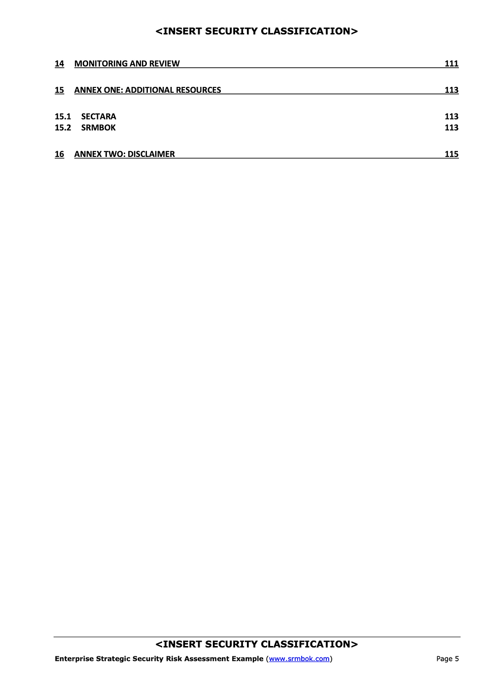 Thumbnail: Enterprise Security Risk Assessment Template