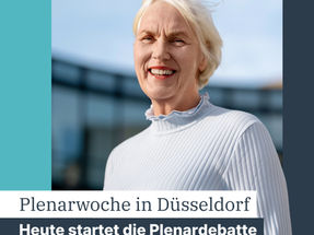 Plenarwoche in Düsseldorf - Meine Themenschwerpunkte in dieser Woche