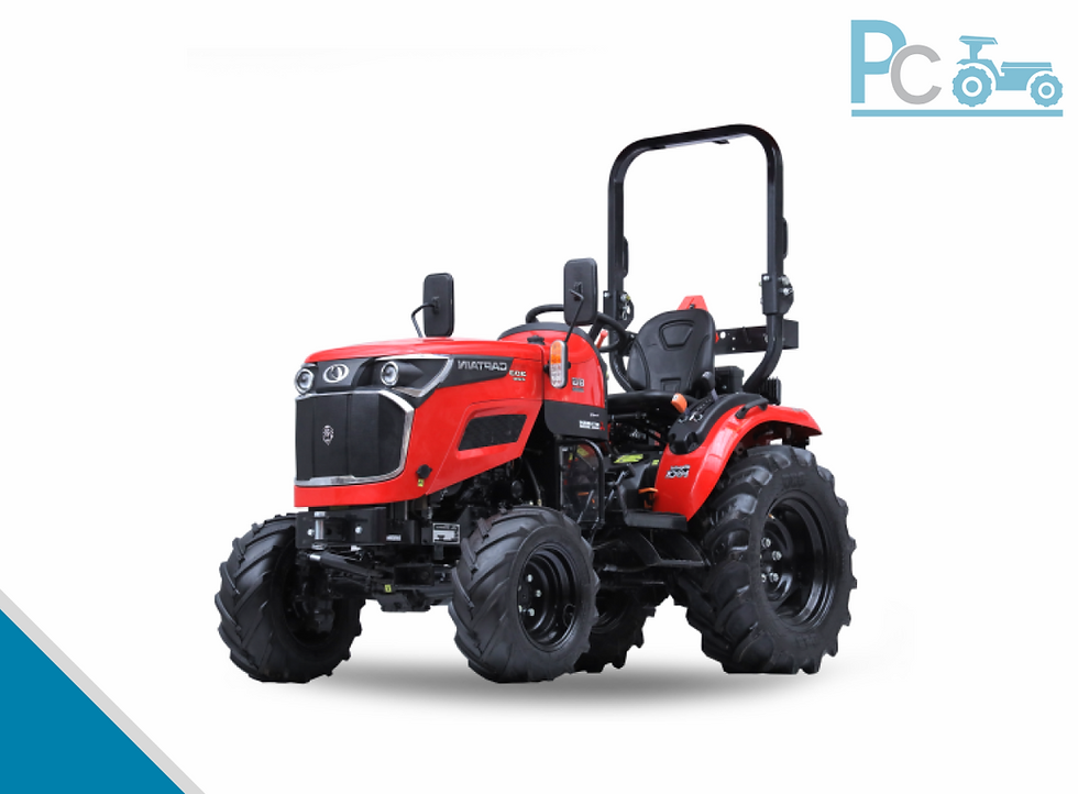 Vista diagonal de minitractor CAPTAIN 302-4WD