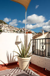 vakantiehuis, te huur, appartement, dorpswoning, marbella, costa del sol, witte dorp, malaga, ojén, dakterras