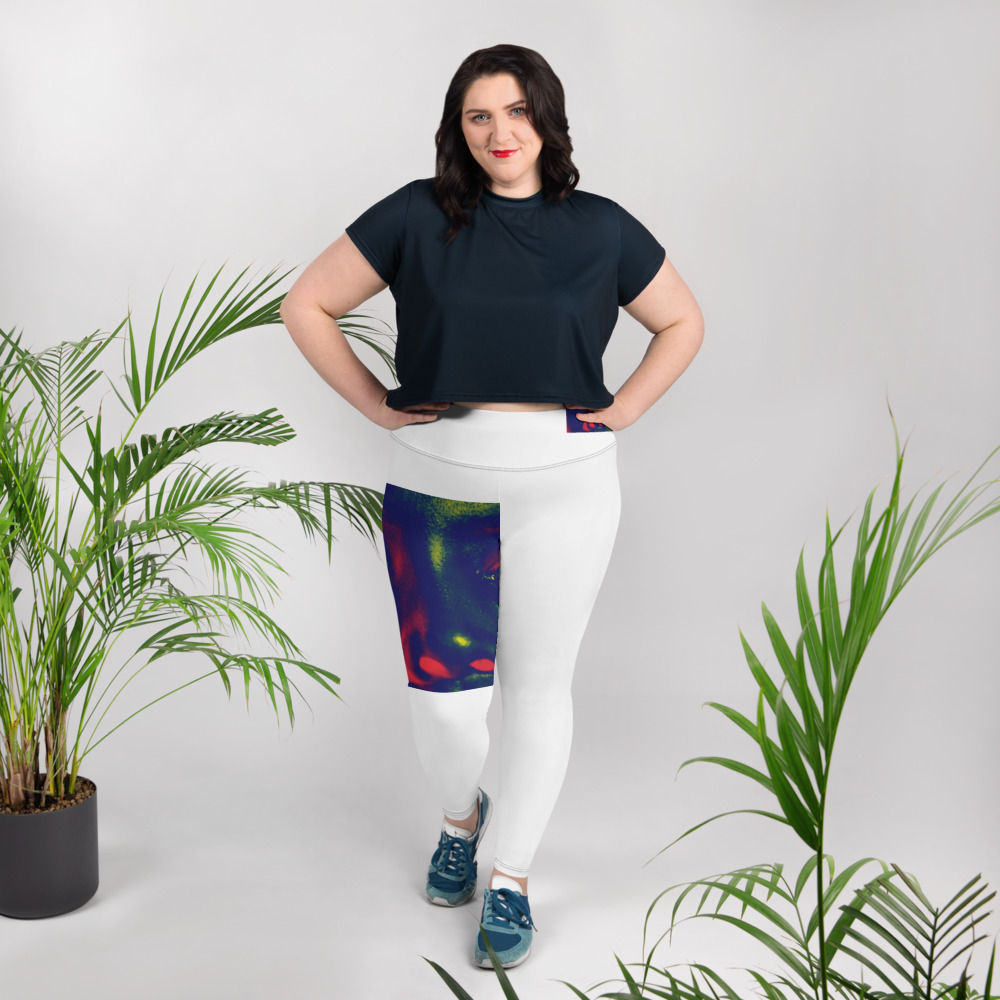 COULEUR NOIR F4N Plus Size Leggings