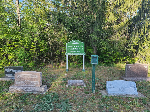 Mancelona, Headstone Display
