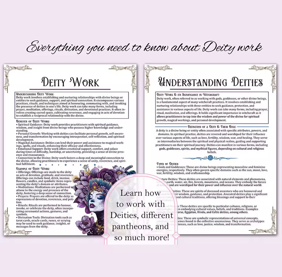 Миниатюра: Spell Jars Guide Book for Beginners – 27-Page Witchcraft & Magic Workbook with I