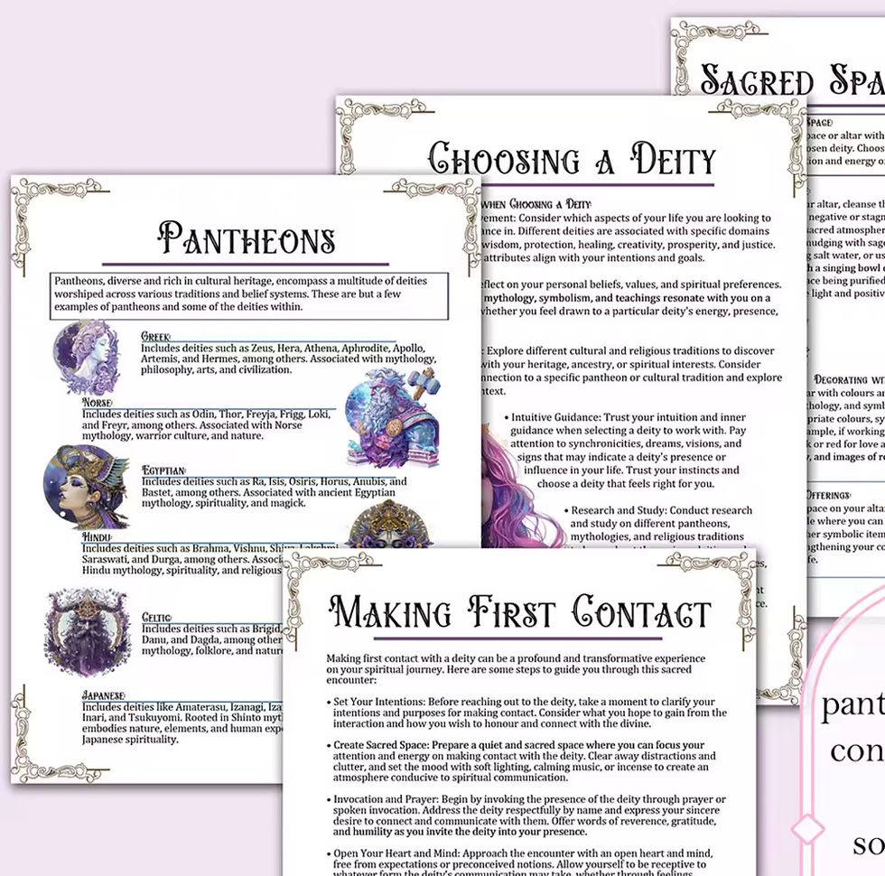 Миниатюра: Spell Jars Guide Book for Beginners – 27-Page Witchcraft & Magic Workbook with I