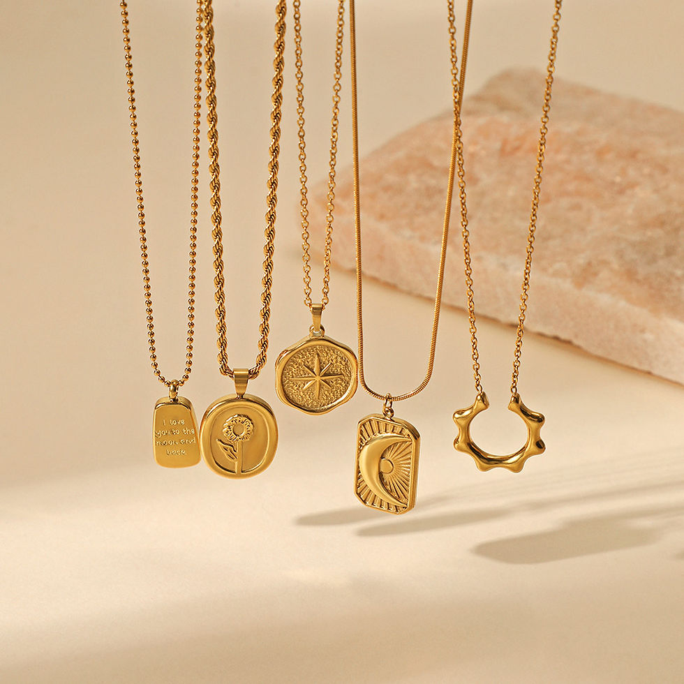 縮圖：French Vintage Charm Necklace – Timeless Parisian Elegance