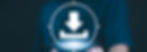 Weißleuchtender Download-Button