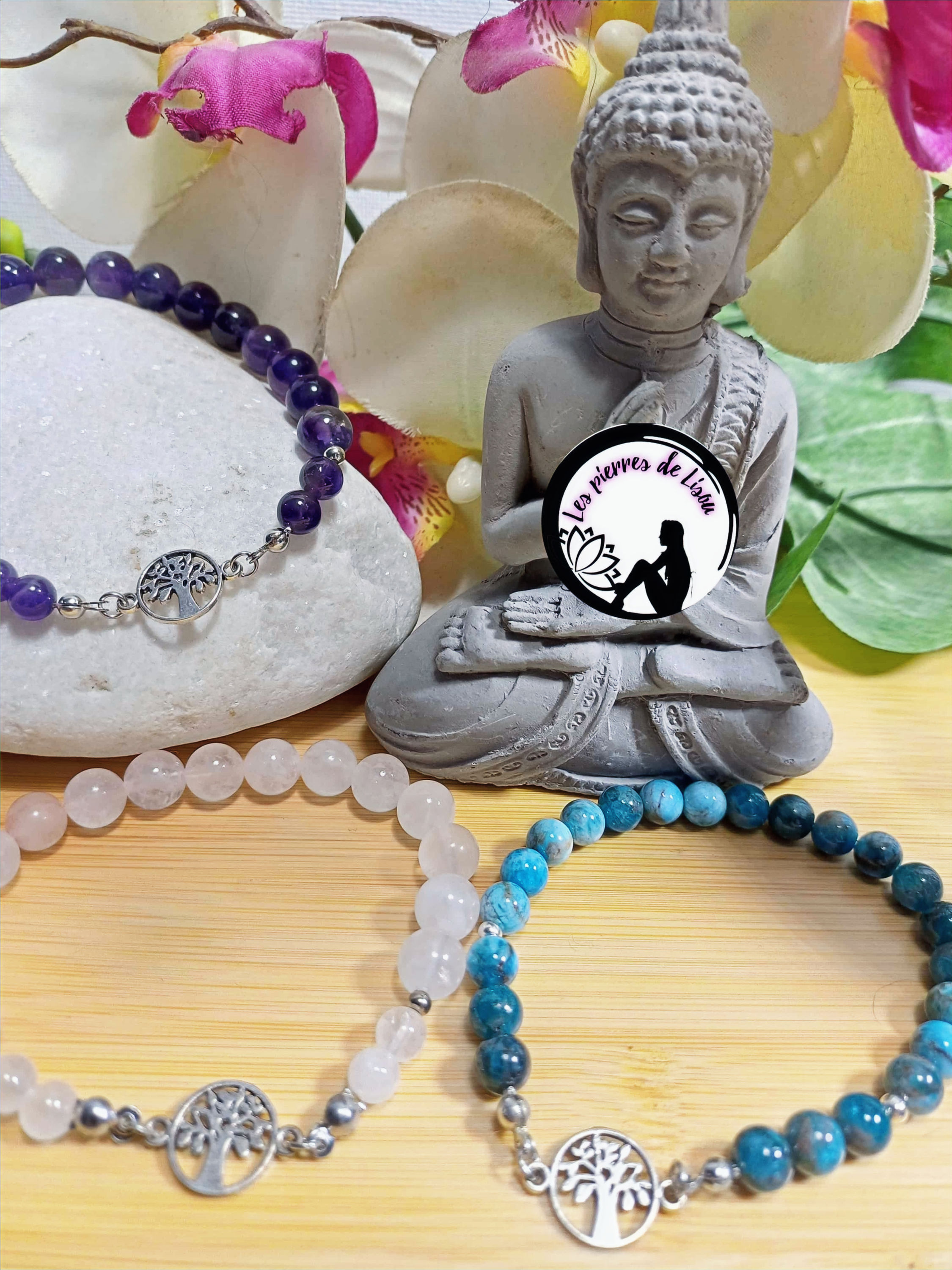 Bracelet petit medaillon arbre de vie