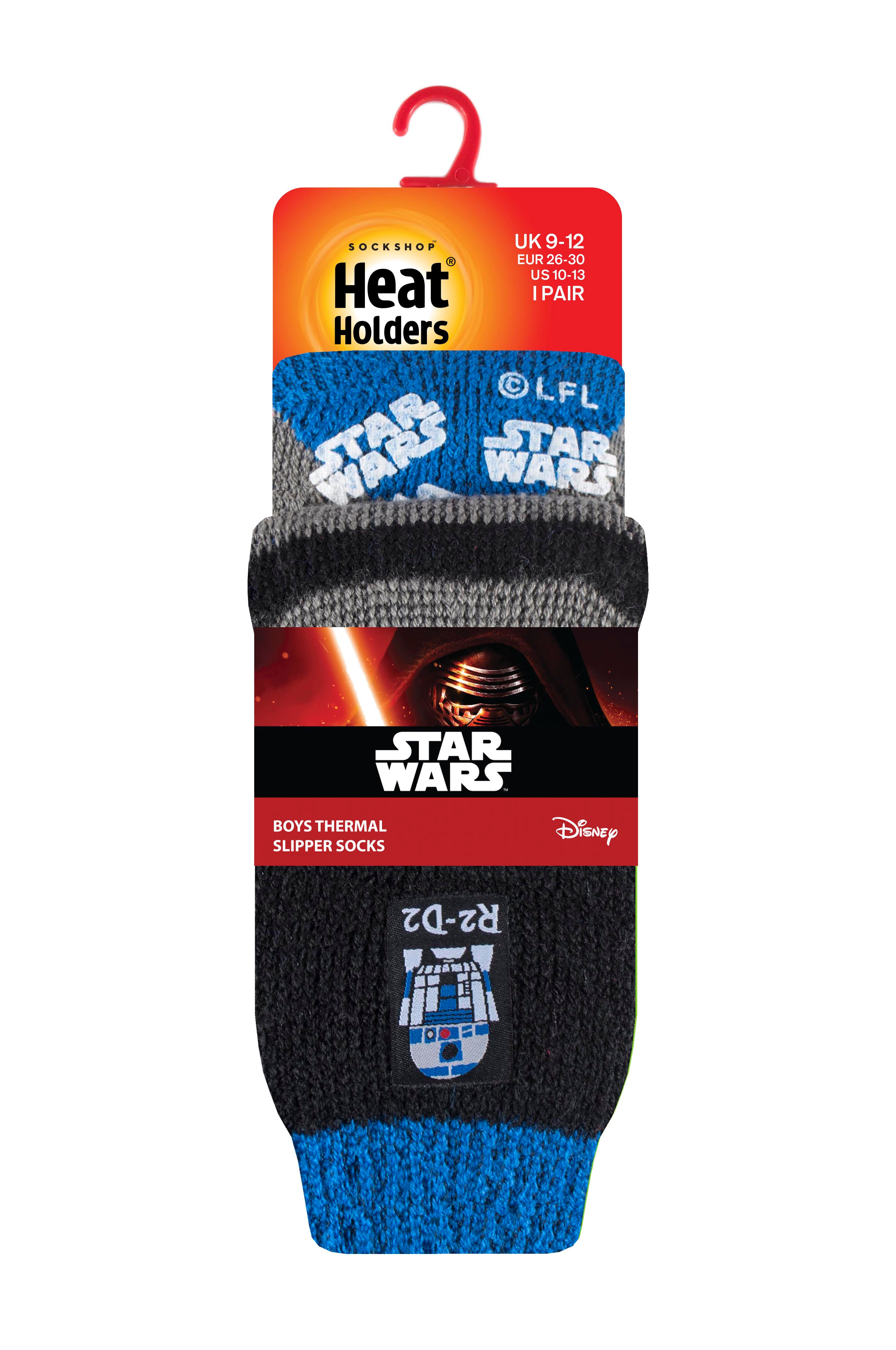 Kids Heat Holders Star Wars Slipper Sock