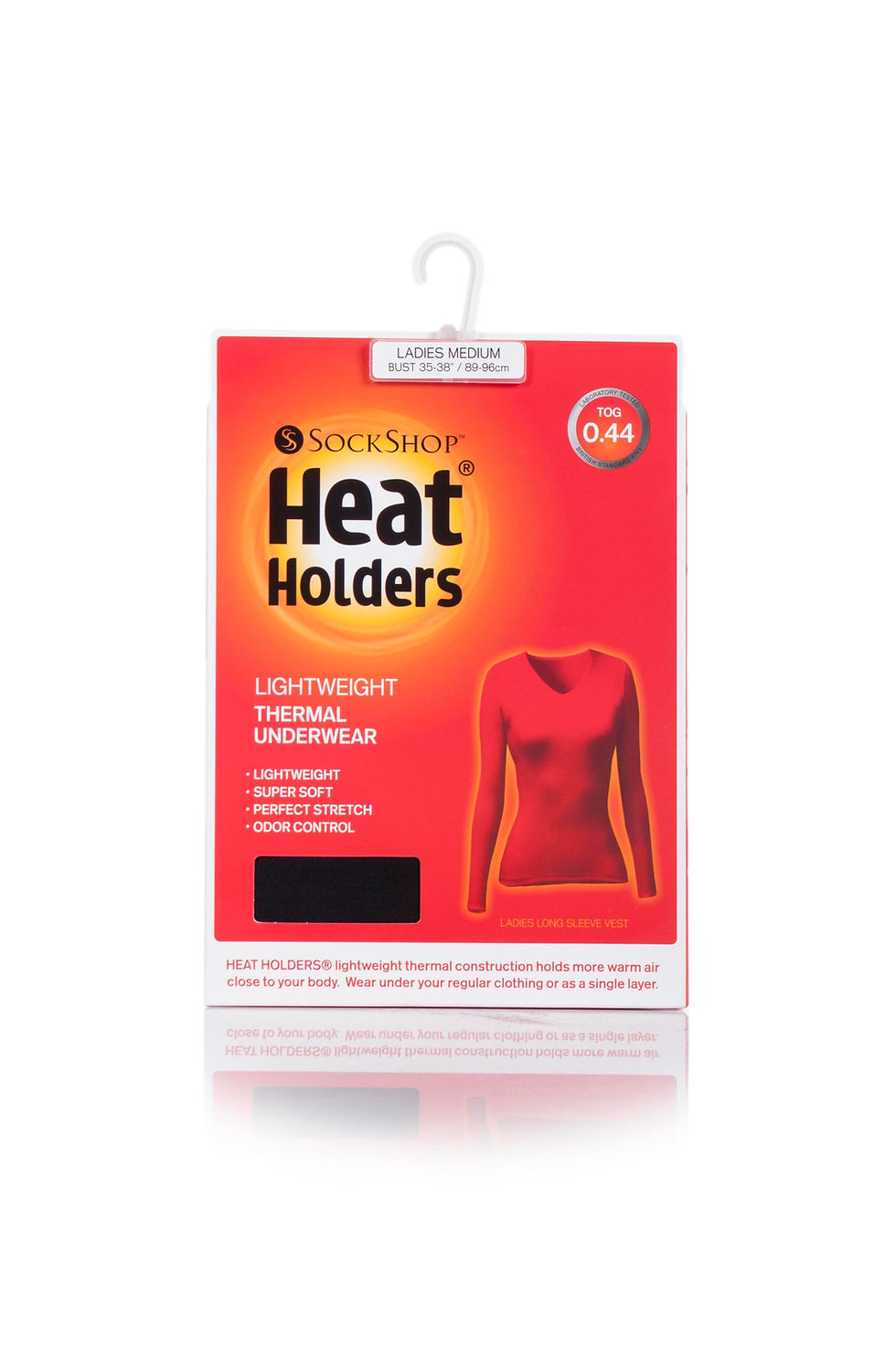 Thumbnail: Ladies Heat Holders Lightweight Long Sleeved Thermal Vest